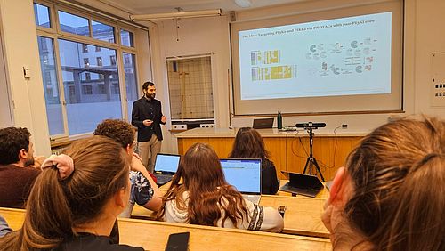 Werner giving his Defense