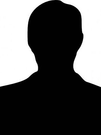 A placeholder portrait showing black silhouettes of a person.