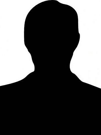 A black silhouette as a replacement for a portrait image of Matthias Schild.